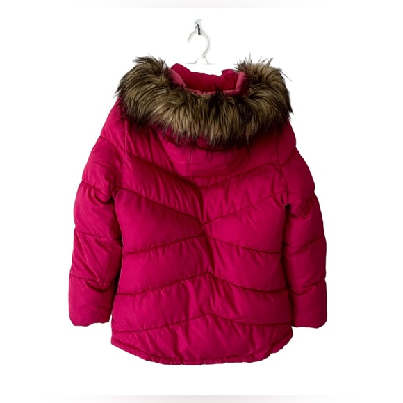 Arizona Jean Company Girls Winter Jacket, Pink, Size M (10/12) - Picture 5 of 13
